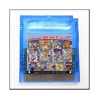 ราคา61 In 1 ตลับสีเกมบอย (รถเข็นสําหรับเกมบอย, Gbc) หรือ 108 เกมใน 1