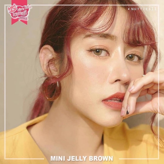 คอนแทคเลนส์Kitty kawaii(mini jelly)