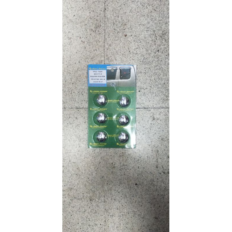 ครอบ กระดุมกระจกแคป จุ๊กแคปกระจก ปุ๋มกระจก แบบชุบ tfr90 ไมตี้ วีโก้ bigm