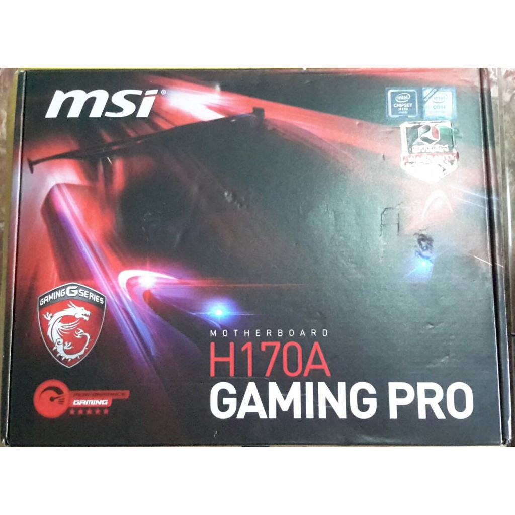 MAINBOARD (เมนบอร์ด) 1151 MSI H170A GAMING PRO