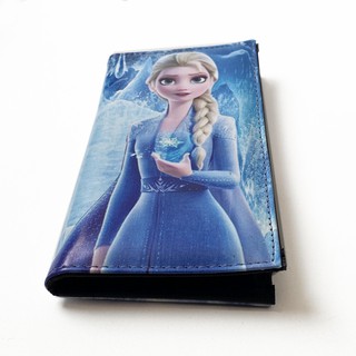 Shopee 9.9 SUPER กระเป๋าสตางค์ หนังสังเคราะห์ ลายตัวละคร ELSA พร้อมกล่อง สําหรับเด็กผู้หญิง