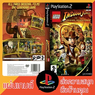 แผ่นเกมส์ PS2 : LEGO Indiana Jones - The Original Adventures (USA)