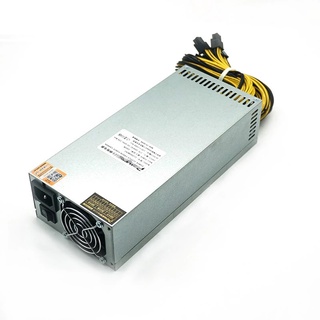 ใหม่ Miner PSU สำหรับโซ่ Force Cannan 851อุตสาหกรรมควบคุมแหล่งจ่ายไฟ12V 2U 2000W การทำเหมืองแร่ supply LL2000MINI