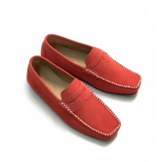 รองเท้าหนังกลับ HOLM รุ่น The Mask Loafers no.2434