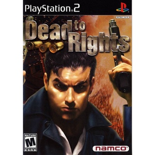 แผ่นเกมส์PS2 Dead to Rights PS2 เกมเพล2  ps2