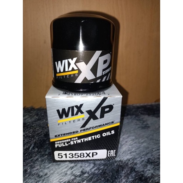 กรองน้ำมันเครื่อง WIX 51358XP NISSAN MAZDA และบิ๊กไบค์หลายรุ่น