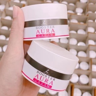 1แถม1‼️ บูสเตอร์ ออร่า ครีม ZQueen BOOSTER AURA CREAM (ไอซี่แพ็คเกจใหม่) สูตรผิวขาวกระจ่างใส ขนาด 50g