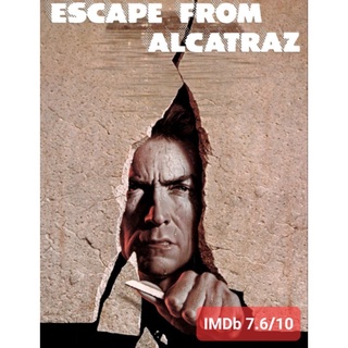 DVD Escape from Alcatraz ฉีกคุกอัลคาทราซ : 1979 #หนังฝรั่ง (เสียงอังกฤษ/ซับไทย) #คลินต์ อีสต์วูด