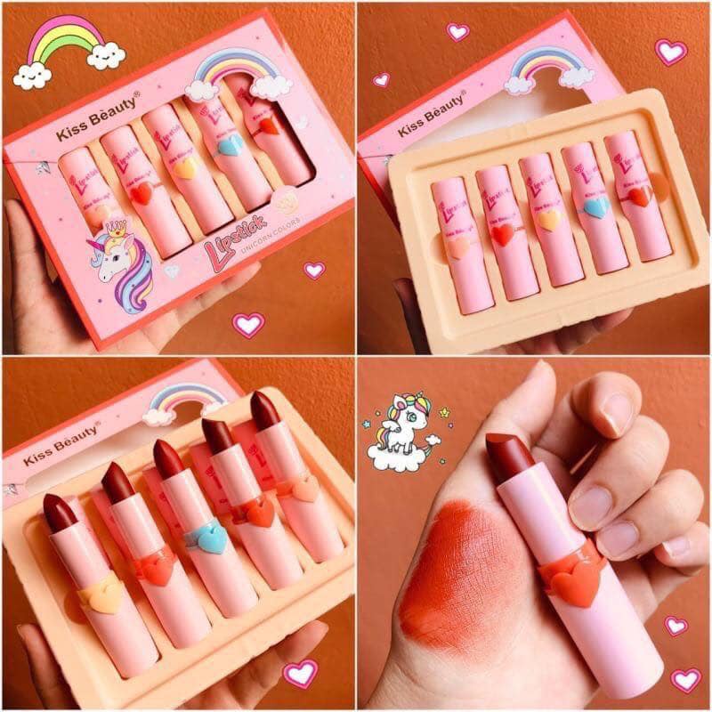 Kiss Beauty Unicorn Colors Lipstickลิปสติก - uv41e75471 - ThaiPick