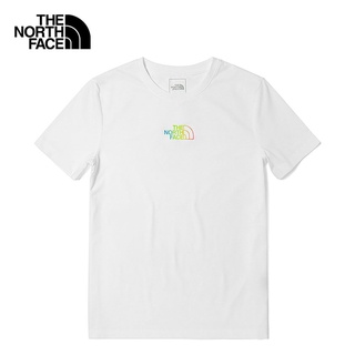 THE NORTH FACE W FOUNDATION GRAPHIC S/S -AP - TNF WHITE เสื้อยืดแขนสั้น เสื้อยืด เสื้อผ้าผู้หญิง