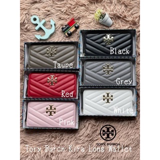 กระเป๋าสตางค์ Tory Burch Kira Long Wallet แท้💯 ส่งฟรี