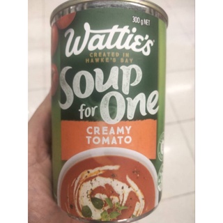 Watties Soup For One Creamy Tomato ซุปมะเขือเทศ 300 กรัม ราคาพิเศษ 