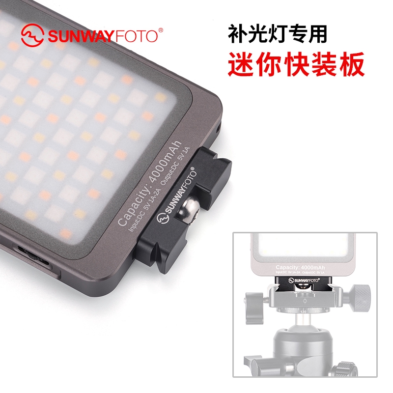 Sunwayfoto DP-12 ไฟเติมแสง ขนาดเล็ก อุปกรณ์เสริมกล้อง SLR ไฟ LED