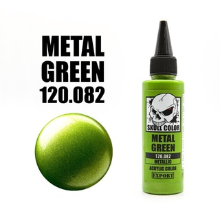 SKULL COLOR 120.082 Metal Green 60 ml