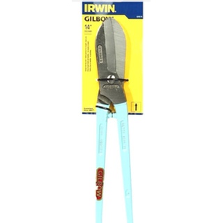 IRWIN​ GILBOW TG245S/14 กรรไกรตัดโลหะ ปากตรง 14 นิ้ว​ กรรไกรตัดสังกะสี​ GILBOW