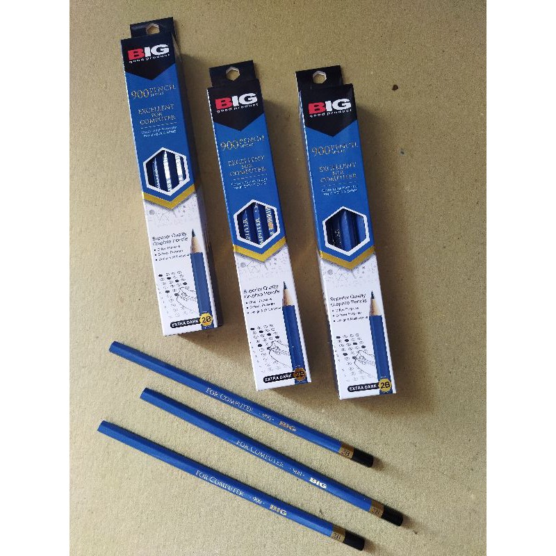 2B PENCIL 2B COMPUTER PENCIL EXAM PAPER PENCIL BIG 2B PENCIL