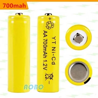 ถ่านชาร์จ AA 1.2v NI-Cd 700 mAh (จำนวน 4 ก้อน + กล่อง)