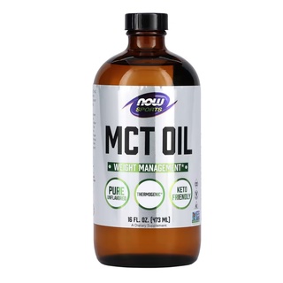 Now Foods, Sports, MCT Oil, Unflavorred, 16 fl oz(473 ml)