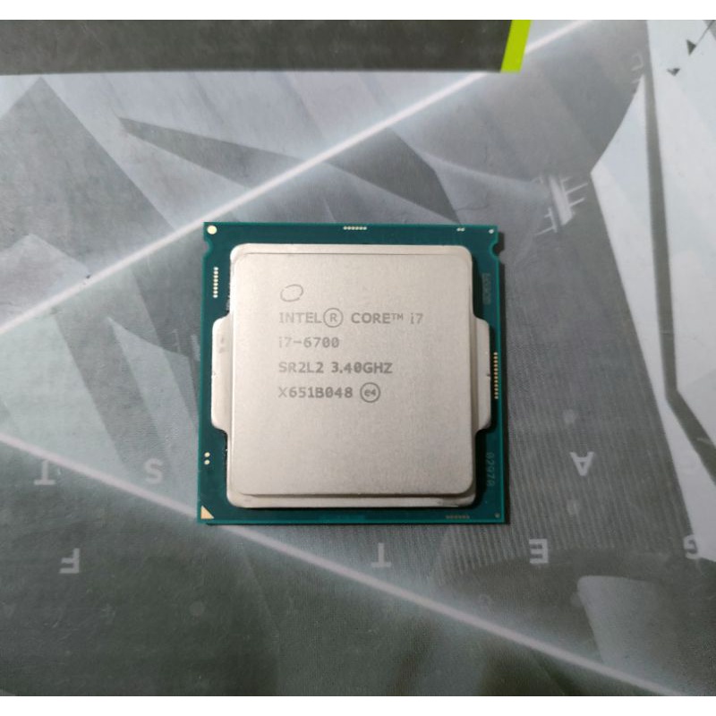CPU Intel Core i7 6700 3.4ghz Gen6 สวยๆ