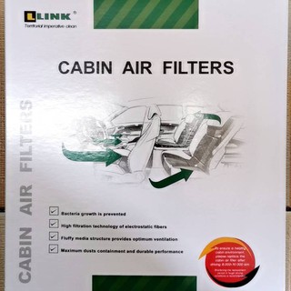 กรองแอร์รถยนต์ ไส้่กรองแอร์รถยนต์ Cabin Air Filters- โตโยต้า แอลติส08 แบบหนา - กว้าง 19.1 ซม x ยาว 21 ซม x หนา 2.8 ซม