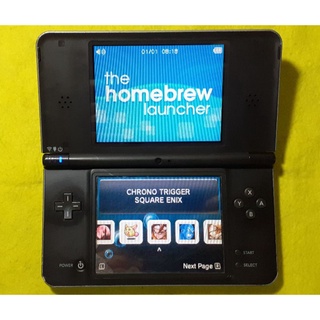 Nintendo dsi ll สีเทาดำ แปลงHiya TWL เมม16G มือสอง SN=29654