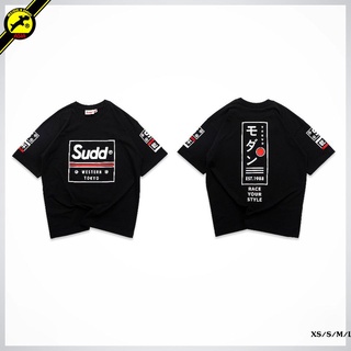 Sudd Oversize เสื้อโอเวอร์ไซส์ รุ่น NAKANO แฟชั่น คอกลม ลายสกรีน ผ้าฝ้าย cotton ฟอกนุ่ม ไซส์ XS S M L