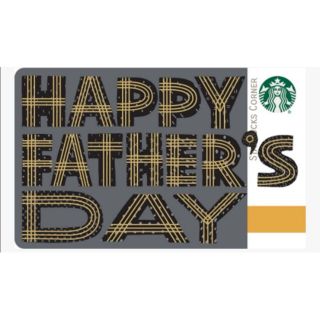 บัตร Starbucks ลาย HAPPY FATHERs DAY / มูลค่าบัตร 500 บาท