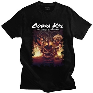 oversize T-shirt เสื้อยืดลําลอง แขนสั้น คอกลม พิมพ์ลาย Cobra Kai D The Karate Movie Fime คุณภาพสูง แฟชั่นคลาสสิก สําหรับ