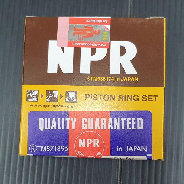 LC135 NPR PISTON RING SZ 62,63,65MM