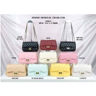เต๋าคอสบอดี้สะพายข้างแบรนด์แท้ PIMMY (พิมมี่) P3016