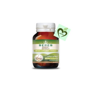 Seres garlic extract กระเทียมสกัด 100 capsules 1 ขวด