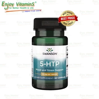 Swanson 5-HTP 50 mg 60 Capsules (Exp.06/2026)
