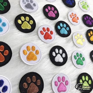 Dog Paw อุ้งเท้าน้องหมา ไซส์เล็ก (3x3ซม.) - ตัวรีด (Size S) ตัวรีดติดเสื้อ