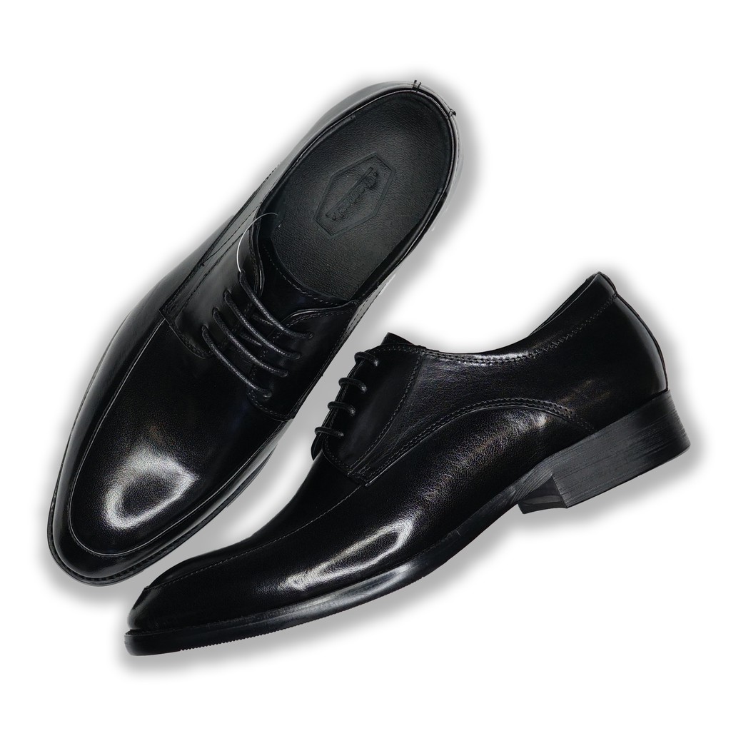 SUITCUBE รองเท้าคัชชูหนังผูกเชือกสีดำผู้ชาย รุ่น AM8803-V5-BLK แบรนด์ Chootori