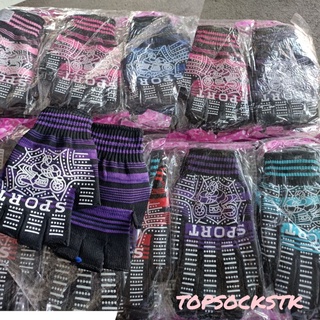 ถุงมือ sport แดงแบบตัดนิ้วและเต็มนิ้ว ราคายกโหลมี12 คู่135บาท