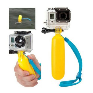 ส่วนลด ทุ่นลอยน้ำ สำหรับกล้อง Gopro /Xiaomi/ SJCAM/Action Cam