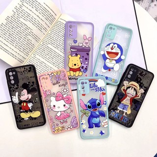 เคสหลังกันกล้องสกรีนลายการ์ตูนพร้อมส่งสำหรับรุ่น. Huawei-Y6S,VIVO.Y31 (2021)