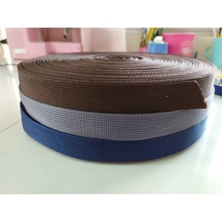 สายกระเป๋าเนื้อไนล่อน กว้าง 1 นิ้ว ราคาต่อ 1 หลา ตัดยาวต่อเนื่อง