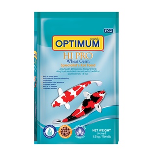 OPTIMUM HIPRO ออพติมั่ม ไฮโปร อาหารปลาคาร์พ สูตรบำรุงผิว เม็ดกลาง ขนาด 1.5 กิโลกรัม