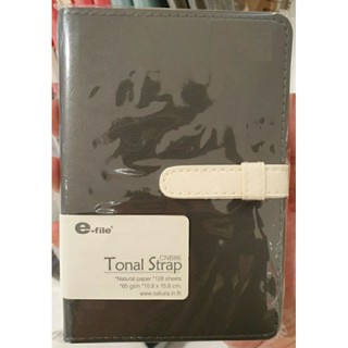 Notebook E File Tonal Strap