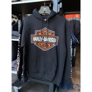 เสื้อฮู้ด   OLP ลิขสิทธิ์แท้ สกรีนลาย Harley Davidson Songkhla  (40290208)