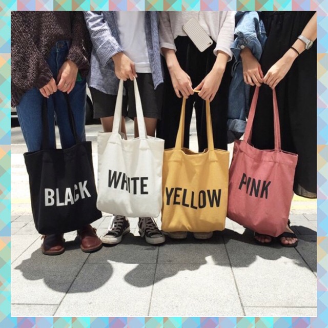 🛍Past simple tote bag