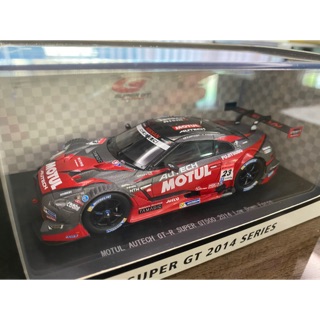 โมเดลรถแข่ง EBBRO แท้ MOTUL AUTECH GT-R SUPER GT500 2014 Low Down Force No.23