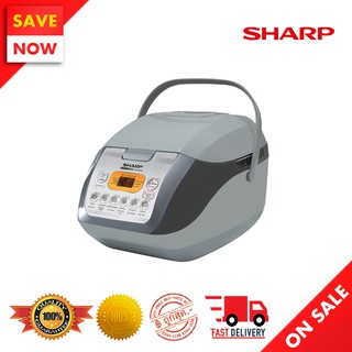 ⚡️ Best Sale ⚡️ SHARP หม้อหุงข้าวคอมพิวเตอร์ไรซ์ 1.8 ลิตร รุ่น KS-COM18