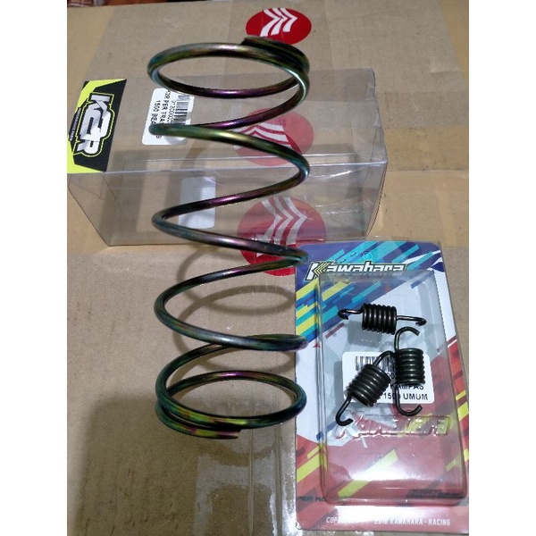 แพ็คเกจสปริง Cvt โดย Kawahara & Kawahara สปริงคลัตช์คู่สําหรับบีทคาร์บูเรเตอร์ Scoopy Vario เก่า