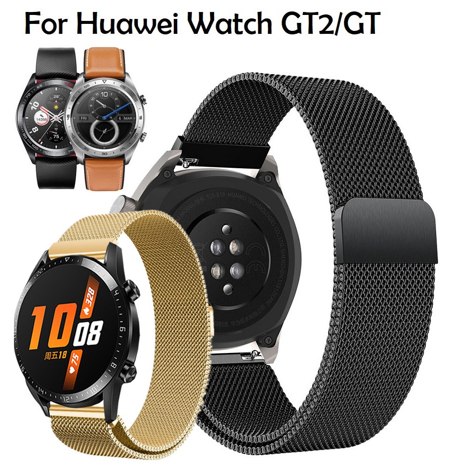 หรูหรา สายนาฬิกา huawei watch gt 4 สาย เหล็กกล้าไร้สนิม สายนาฬิกา Huawei watch GT3 / huawei gt4 สาย Honor Magic Watch 2 สาย huawei watch gt 4 Strap Galaxy watch 6 สายนาฬิกา amazfit bip 5/ Amazfit GTS4 / GTS3 / gts 2 mini / Amazfit bip u pro สาย