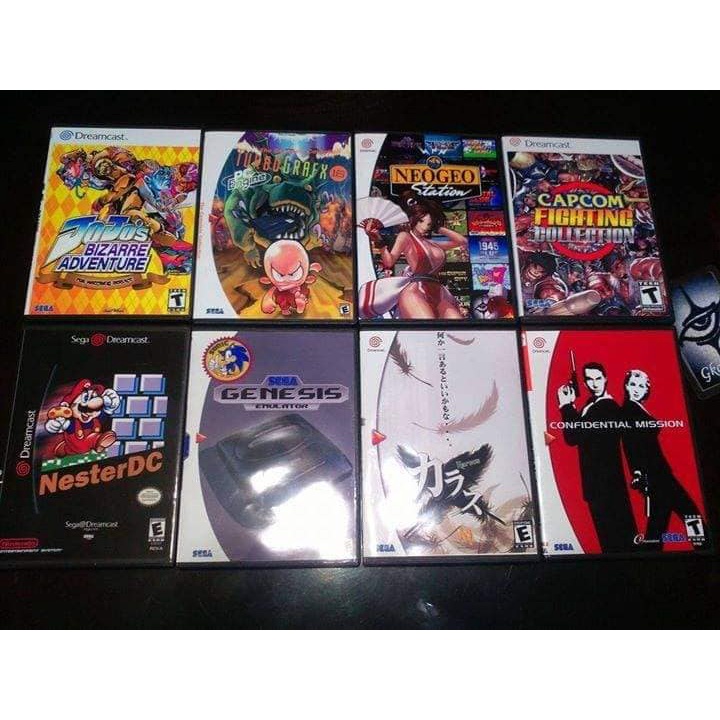 DreamCast – GAME COLLECTION #2 – รวมเกมส์ดรีมแคสหลากหลายแนว ชุดที่2 * พร้อมใส่กล่อง DVD ให้ทุกรายการ