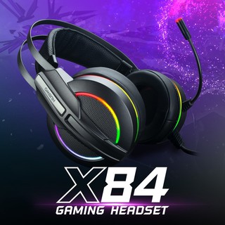 หูฟังเกมมิ่ง NUBWO-X X84 GAMING HEADSET 7.1 VIRTUAL SURROUND  (ประกัน 2 ปี)