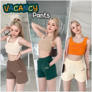 ‼️พร้อมส่ง‼️กางเกง Vacancy pants #กางเกงขาสั้น#กางเกงวอร์ม#vacancy#งานป้ายVacancy#กางเกงแฟชั่น#กางเกงผู้หญิง