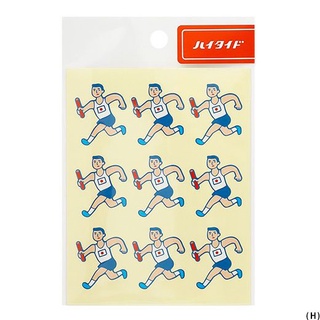 HIGHTIDE Everybody’s Sticker H (Runner) (HCL094-H) / สติ๊กเกอร์ลายนักวิ่ง แบรนด์ HIGHTIDE จากประเทศญี่ปุ่น